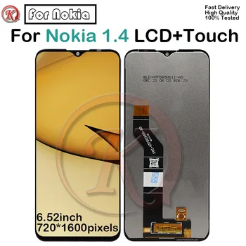 Оригинал для Nokia 1.4 ЖК-дисплей, сенсорная панель, экран в сборе, Запасные части для Nokia 1.4 ЖК-экран Pantalla