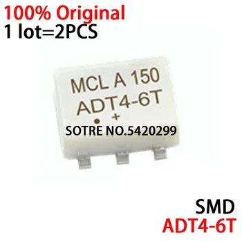 2ШТ ADT4-6T + SMD ADT4-6 0,06-300 МГц SMT RF трансформатор Новый оригинальный