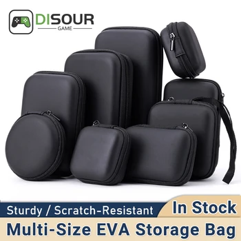 Многоразмерная сумка для хранения EVA, высококачественная сумка для наушников, коробка для хранения монет, зарядное устройство, чехол для USB-кабеля, Кошелек, Коробка для наушников, Аксессуары