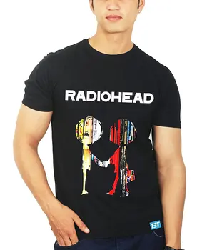 Брендовая футболка Мужская Модная футболка с круглым вырезом The Banyan, футболки Radiohead, футболки группы Bysummer, футболка