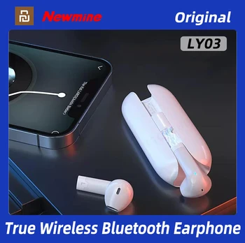 Наушники Newmine True Wireless Bluetooth, музыкальная гарнитура, спортивные наушники-вкладыши для Huawei Apple, универсальные одинарные и двойные наушники