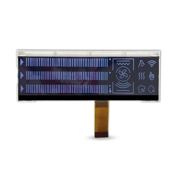 1503 Экран с сегментным кодом размером 15X3 символа VA Отрицательный Пропускающий драйвер ST7028 IC Модуль ЖК-дисплея для весов