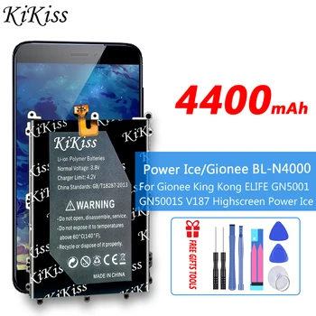 KiKiss Аккумуляторная батарея емкостью 4400 мАч для Gionee King Kong ELIFE GN5001 GN5001S V187 Highscreen Power Ice