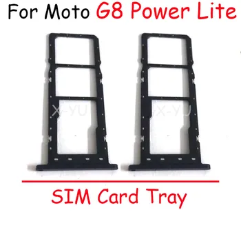 Для Motorola Moto G8 Power Lite Слот для sim-карты, держатель лотка, гнездо для чтения sim-карт