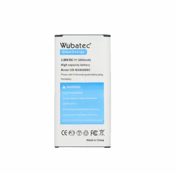 Wubatec 1x2800 мАч EB-BG900BBC NFC Батарея Для Samsung S5 i9600 i9602 i9605 G900F G900T G9008 G9009D G9006W G900 S5 Neo SM-G903