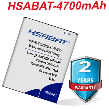 Использование аккумулятора HSABAT BL217 4700mAh для Lenovo S930 S939 S938t