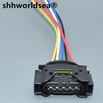 shhworldsea 5-контактный 3,5-мм женский водонепроницаемый автомобильный разъем для электропроводки 09 4415 51