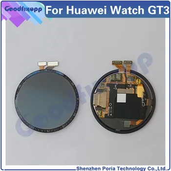 100% Тестовый AAA для Huawei Watch GT 3 MIL-B19 ЖК-дисплей с сенсорным экраном и цифровым преобразователем в сборе для замены GT3