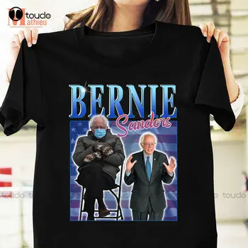 Футболка Bernard Sanders, рубашка Bernard Sanders, Рубашки политиков Для женщин, забавные футболки с коротким рукавом Xs-5Xl, Рождественский подарок