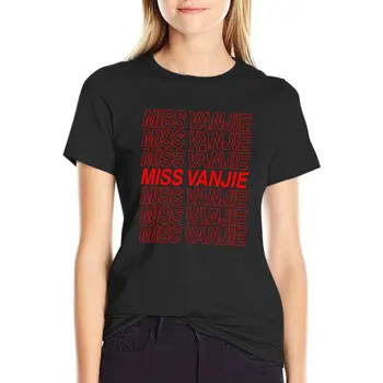 Футболка Miss Vanjie, рубашка RuPaul's Drag Race, Футболки Vanjie, футболка с графикой, футболка kawaii, женская мода