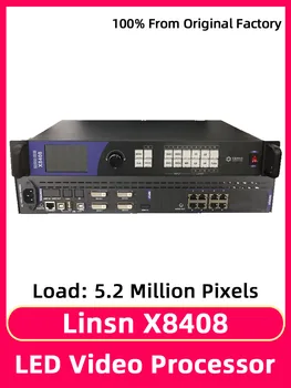 Видеопроцессор Linsn X8408 с 8 выходами RJ45 для цифрового видеостенного экрана со светодиодным дисплеем