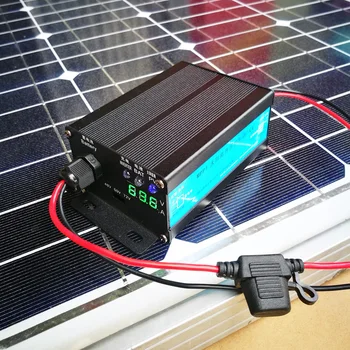 MPPT Солнечные элементы 10A Контроллер заряда аккумулятора Повышающее зарядное устройство 48v 60v 72v Автомобильный аккумулятор