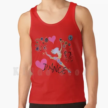 I Heart Dance 2-Одежда и снаряжение, майки, жилет без рукавов, Iheartdance, I Heart Dance, I Love Dance, Танцевальная одежда, Спортивная одежда, Работа