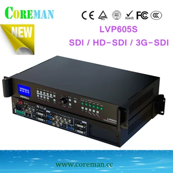 Видеопроцессор LVP605s SDI/HD-SDI/3G-SDI для видеостены p4.81 с наружным светодиодным экраном, видеопроцессор led