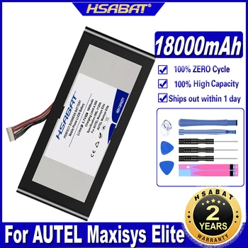 Аккумулятор HSABAT Maxisys Elite емкостью 18000 мАч для аккумуляторов AUTEL Maxisys Elite