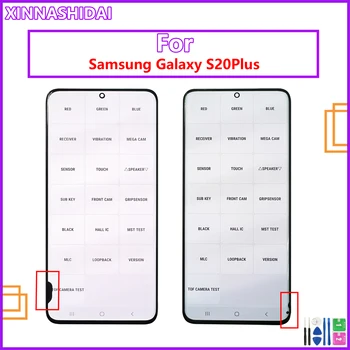 ЖК-дисплей Для Samsung Galaxy S20 Plus LCD S20 PLUS G985 G985F /DS ЖК-дисплей + Сенсорный Экран С Дефектом Дигитайзера В сборе